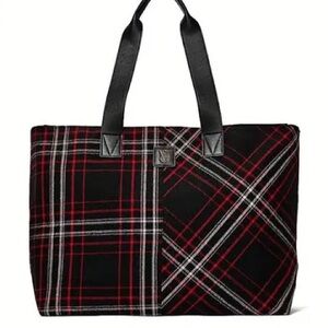 Victoria’s Secret NWT Plaid Tote Bag